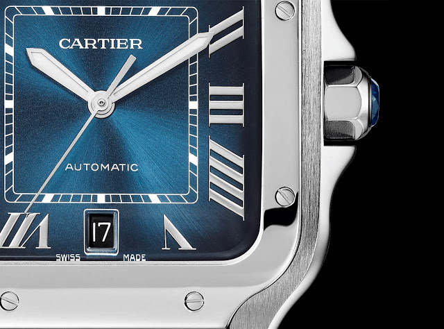 Replica Cartier blue dial
