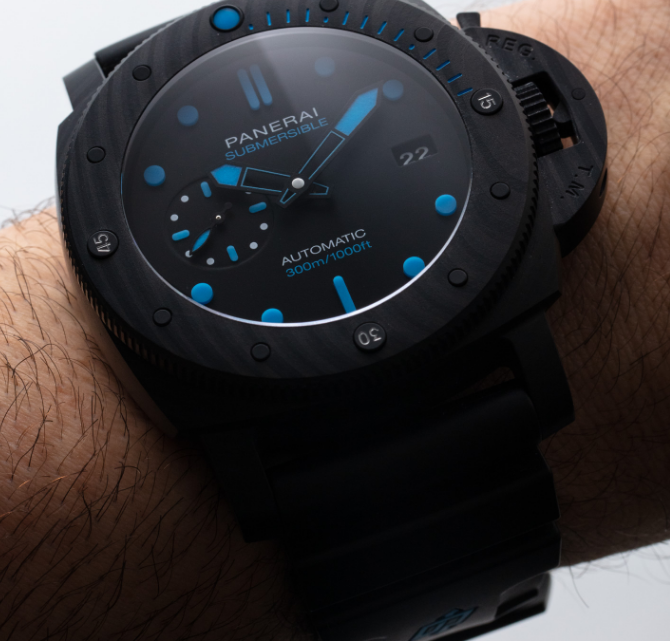 Replica Panerai Submersible 47mm Carbotech PAM01616 Watch