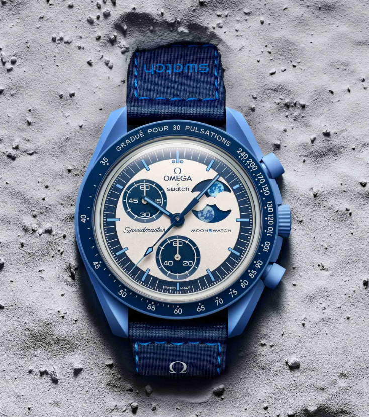 Counterfeit Omega X Swatch MoonSwatch Mission To The Super Blue